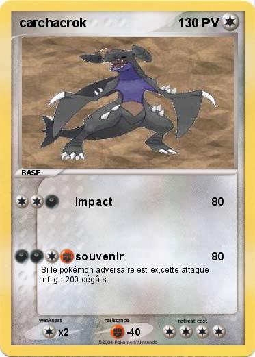 Pokemon carchacrok