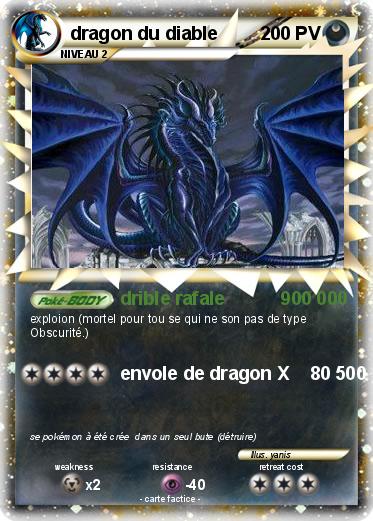 Pokemon dragon du diable