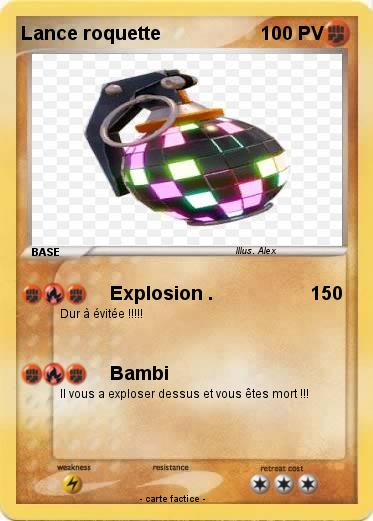 Pokemon Lance roquette