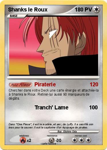 Pokemon Shanks le Roux
