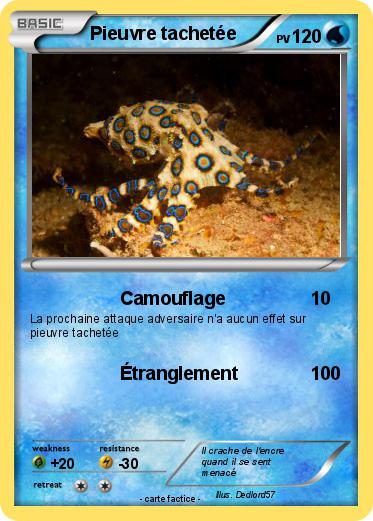Pokemon Pieuvre tachetée