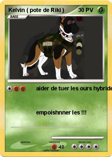Pokemon Kelvin ( pote de Riki )