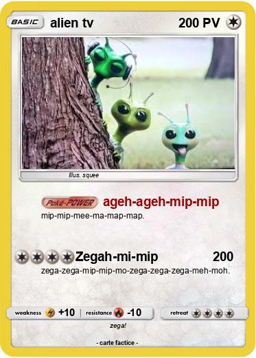 Pokemon alien tv