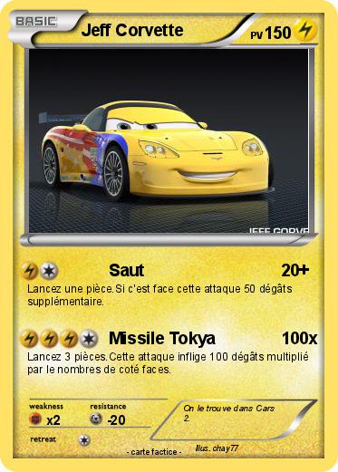 Pokemon Jeff Corvette