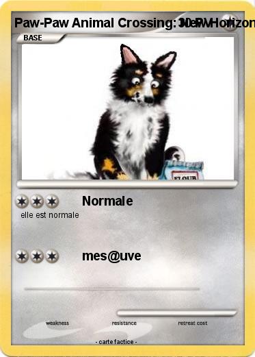 Pokemon Paw-Paw Animal Crossing: New Horizons ¤¤]