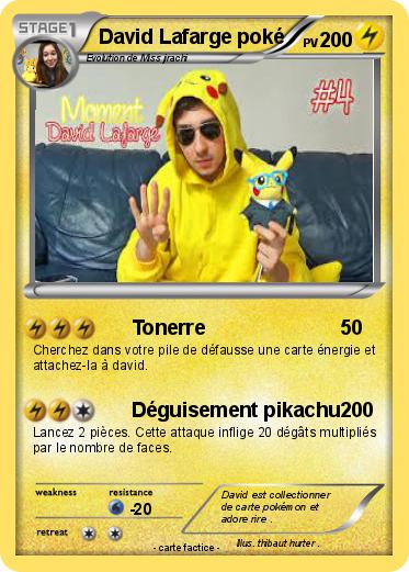 Pokemon David Lafarge poké