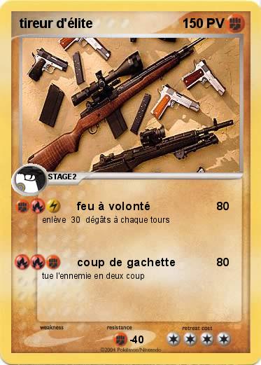 Pokemon tireur d'élite 