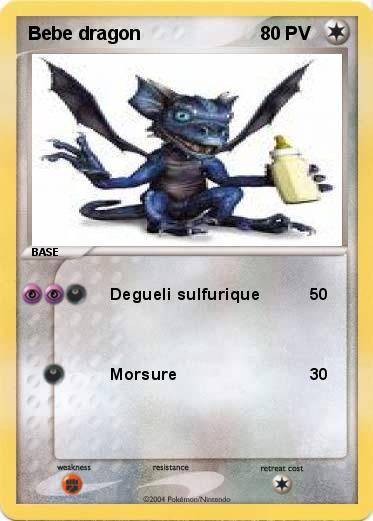 Pokemon Bebe dragon