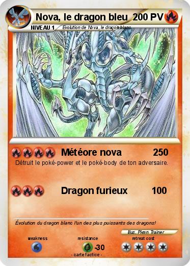 Pokemon Nova, le dragon bleu