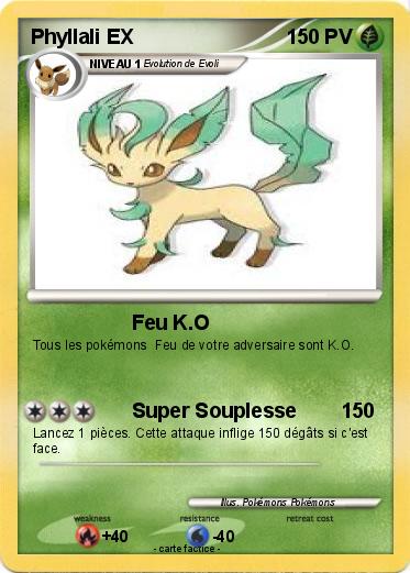 Pokemon Phyllali EX