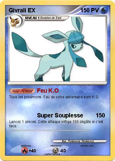Pokemon Givrali EX