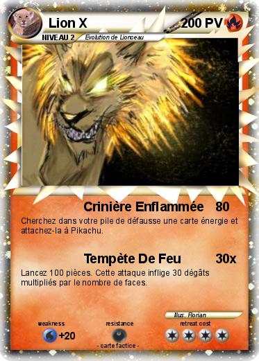 Pokemon Lion X