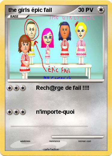 Pokemon the girls épic fail