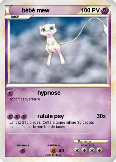 Pokemon bébé mew