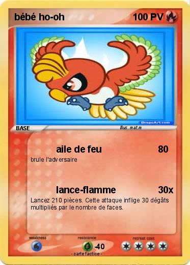 Pokemon bébé ho-oh