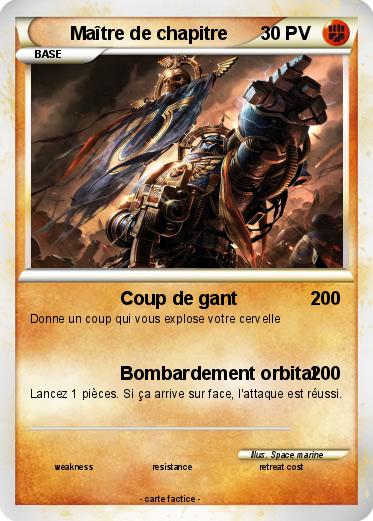 Pokemon Maître de chapitre