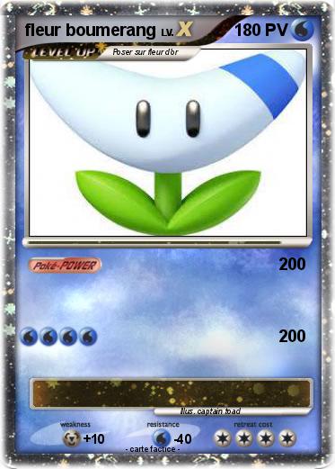 Pokemon fleur boumerang