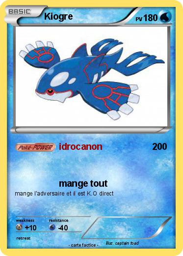 Pokemon Kiogre