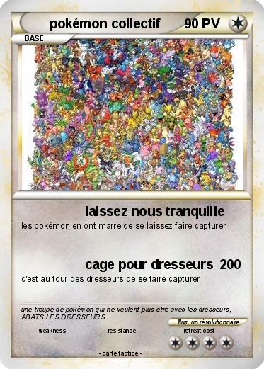 Pokemon pokémon collectif