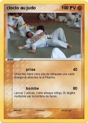 Pokemon cloclo au judo