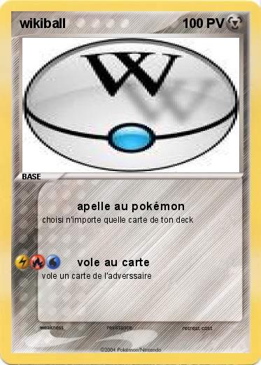 Pokemon wikiball