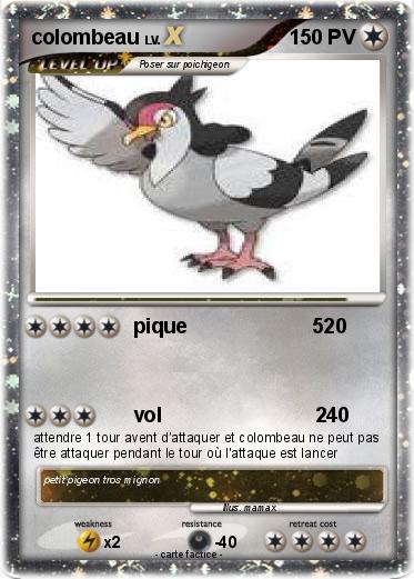 Pokemon colombeau