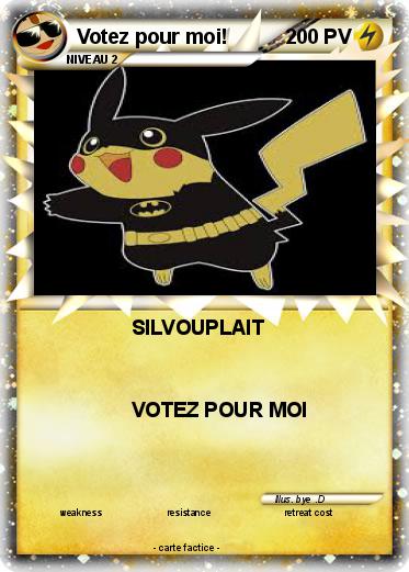 Pokemon Votez pour moi!