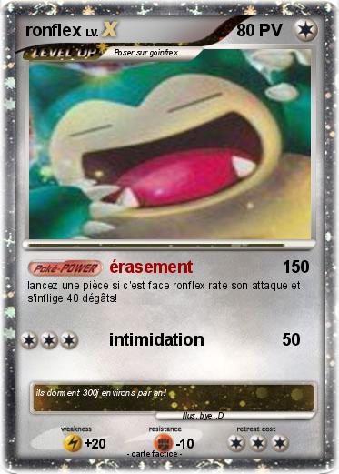 Pokemon ronflex