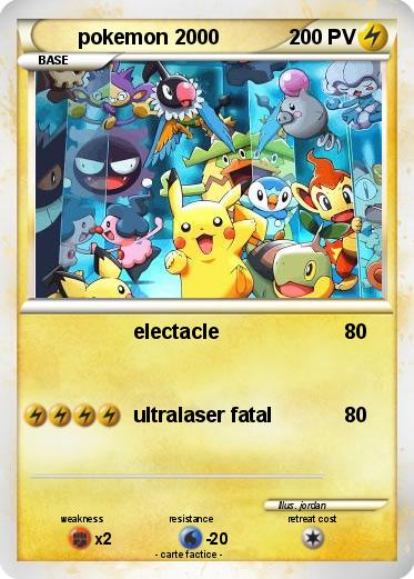 Pokemon pokemon 2000