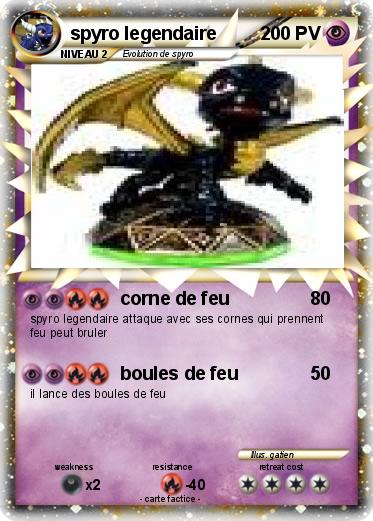 Pokemon spyro legendaire