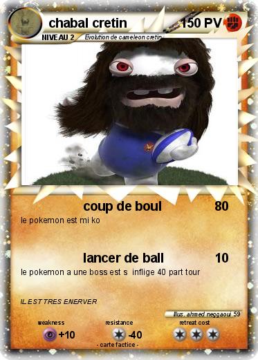Pokemon chabal cretin