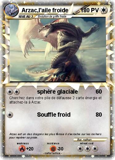 Pokemon Arzac,l'aile froide