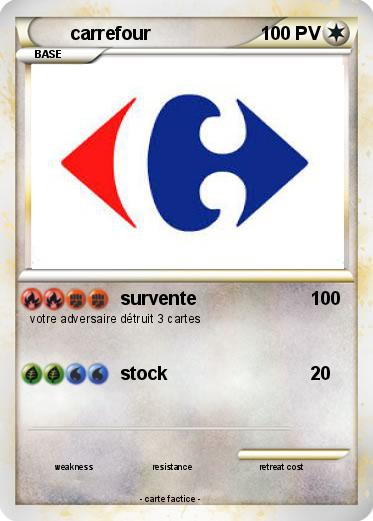 Pokemon carrefour