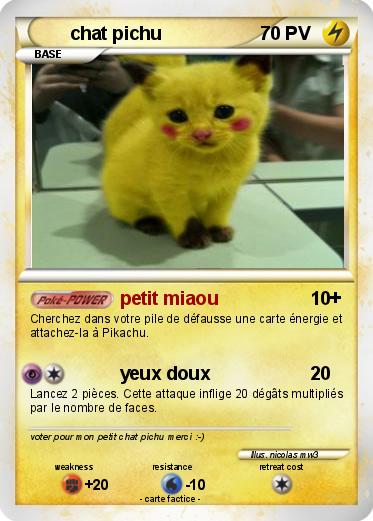 Pokemon chat pichu