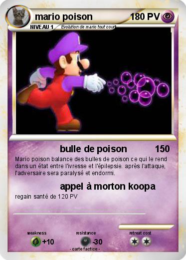 Pokemon mario poison
