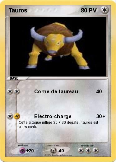 Pokemon Tauros