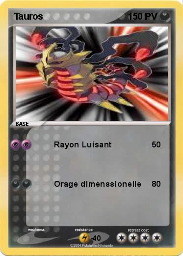 Pokemon Tauros