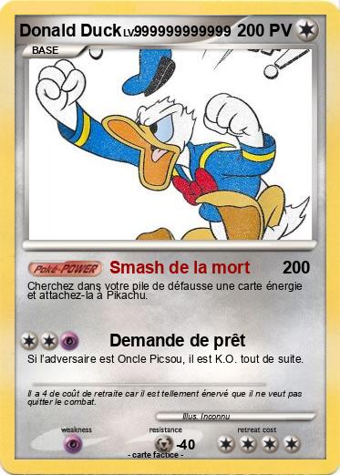 Pokemon Donald Duck