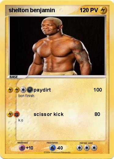 Pokemon shelton benjamin 