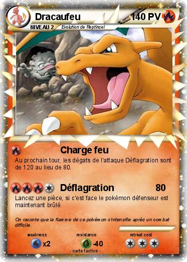 Pokemon Dracaufeu