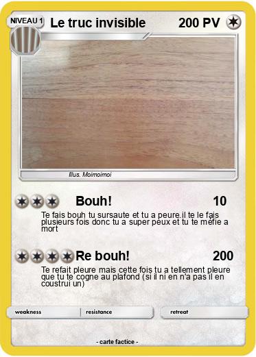 Pokemon Le truc invisible