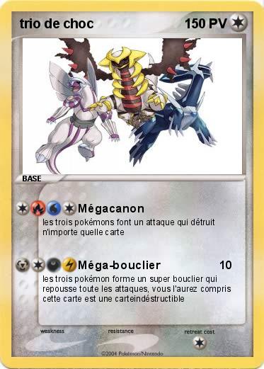 Pokemon trio de choc