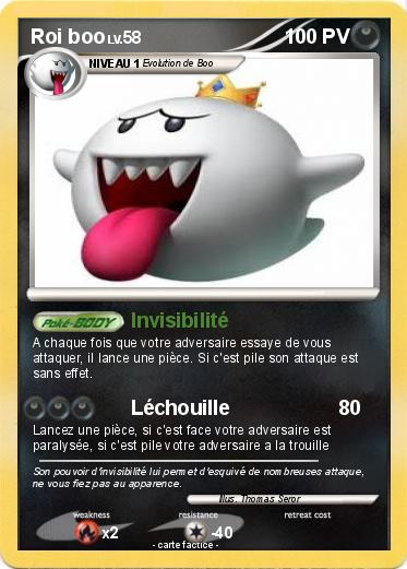 Pokemon Roi boo