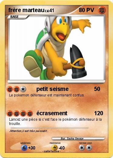 Pokemon frère marteau