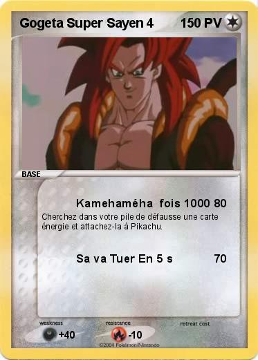 Pokemon Gogeta Super Sayen 4