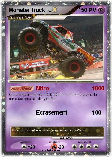 Pokemon Monster truck