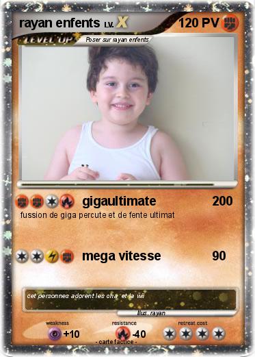 Pokemon rayan enfents