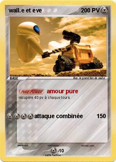 Pokemon wall.e et eve