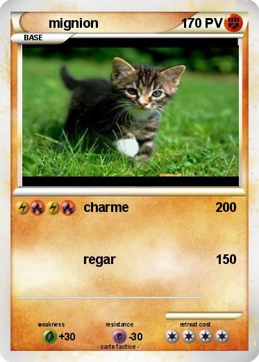 Pokemon mignion