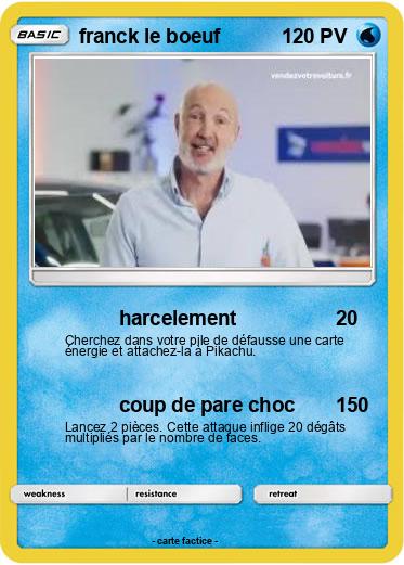 Pokemon franck le boeuf